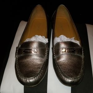 Coach Metallic Loafer (Worn)
